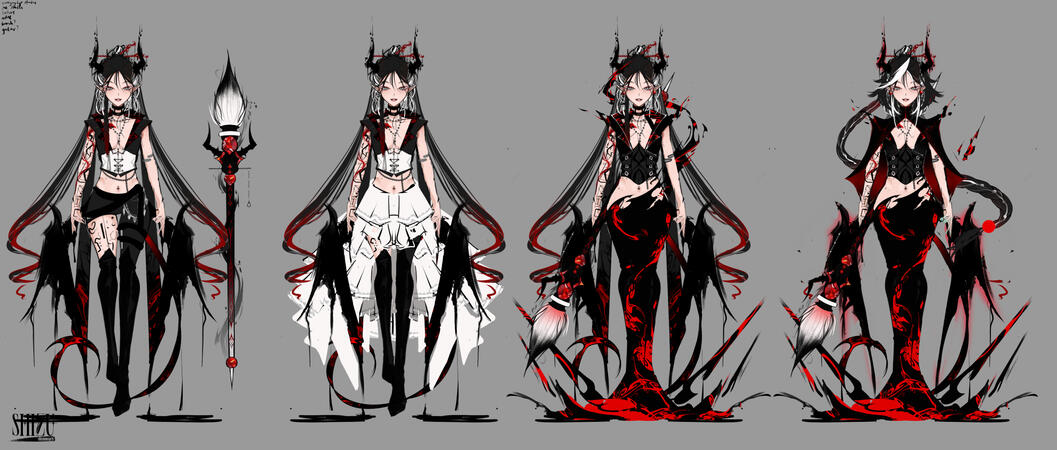Shizu&#39;s Concept Sketches